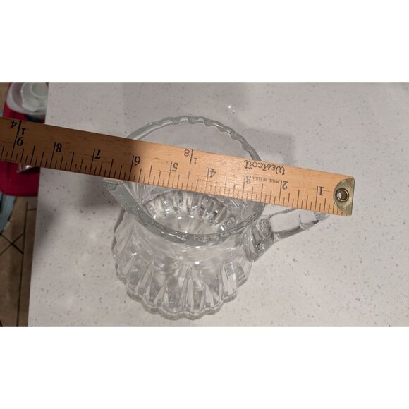 Nachtmann 40 Oz Crystal Pitcher Patrizia Pattern Glass Jug decor - Picture 9 of 14